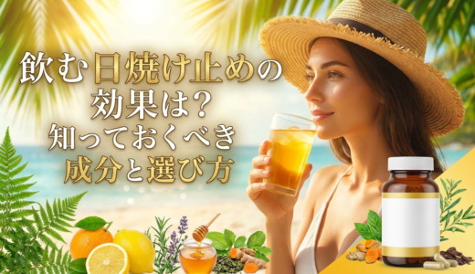 飲む日焼け止めの効果は？知っておくべき成分と選び方